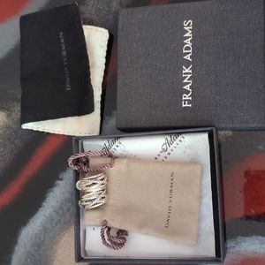 David Yurman Crossover Shrimp Earrings